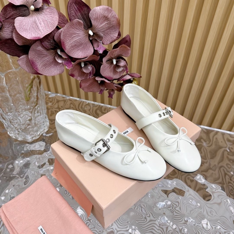 Miu Miu flat shoes